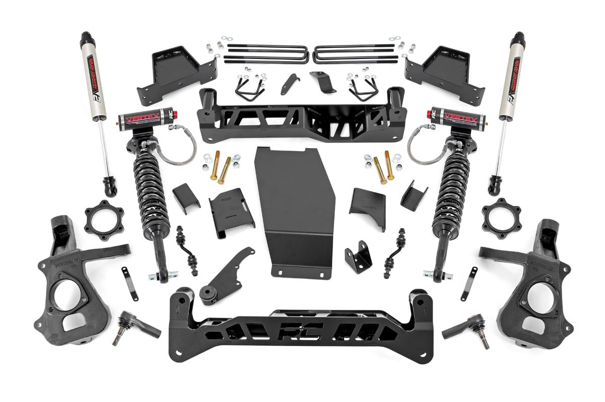 GMC Sierra 1500 Suspension Lift Kit - Rough Country - Vertex/V2 - '14-'18